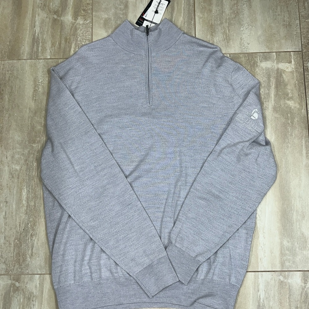 men’s callaway quarter zip golf sweater XL